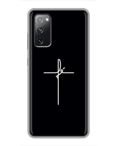 Чехол для Samsung Galaxy S20 FE с картинкой «Тонкий крест» Чехол для Samsung Galaxy S20 FE с картинкой «Тонкий крест»