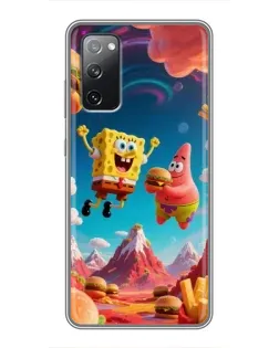 Чохол для Samsung Galaxy S20 FE з картинкою «Космічний фастфуд» Чохол для Samsung Galaxy S20 FE з картинкою «Космічний фастфуд»