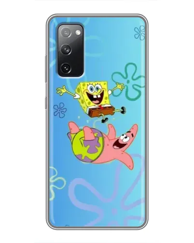 Чехол для Samsung Galaxy S20 FE с картинкой «Спанч Боб и Патрик»