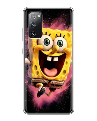 Чехол для Samsung Galaxy S20 FE с картинкой «Взрывной Спанч Боб»