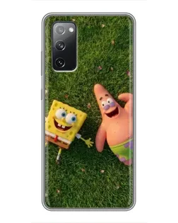 Чехол для Samsung Galaxy S20 FE с картинкой «Друзья на лужайке» Чехол для Samsung Galaxy S20 FE с картинкой «Друзья на лужайке»