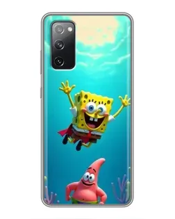 Чехол для Samsung Galaxy S20 FE с картинкой «Спанч Боб под водой» Чехол для Samsung Galaxy S20 FE с картинкой «Спанч Боб под водой»