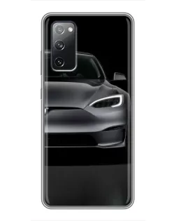 Чохол для Samsung Galaxy S20 FE з картинкою «Tesla Model S Look»
