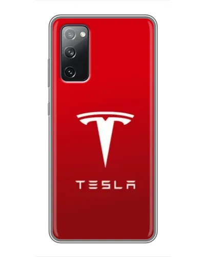 Чехол для Samsung Galaxy S20 FE с картинкой «Tesla Red Classic»