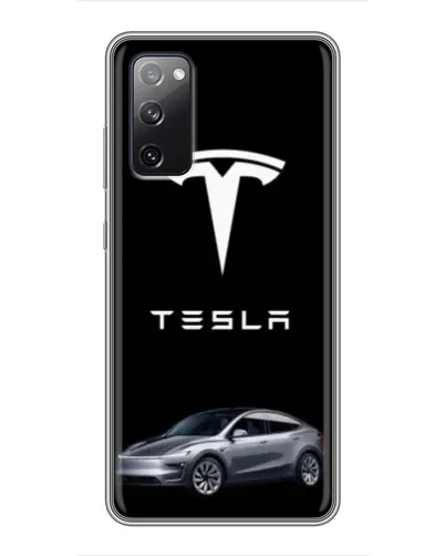 Чехол для Samsung Galaxy S20 FE с картинкой «Tesla Model Y»