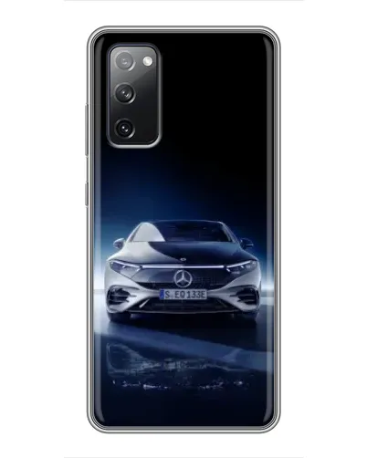 Чехол для Samsung Galaxy S20 FE с картинкой «Ночной Mercedes EQ» Чехол для Samsung Galaxy S20 FE с картинкой «Ночной Mercedes EQ»