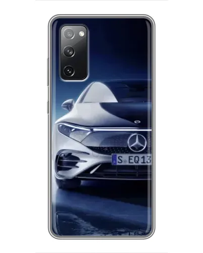 Чехол для Samsung Galaxy S20 FE с картинкой «Mercedes EQ — будущее» Чехол для Samsung Galaxy S20 FE с картинкой «Mercedes EQ — будущее»