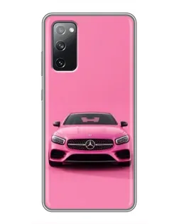 Чехол для Samsung Galaxy S20 FE с картинкой «Розовый Mercedes AMG» Чехол для Samsung Galaxy S20 FE с картинкой «Розовый Mercedes AMG»
