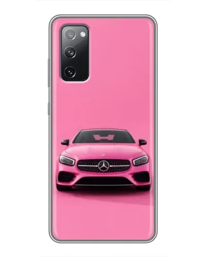 Чехол для Samsung Galaxy S20 FE с картинкой «Розовый Mercedes AMG» Чехол для Samsung Galaxy S20 FE с картинкой «Розовый Mercedes AMG»