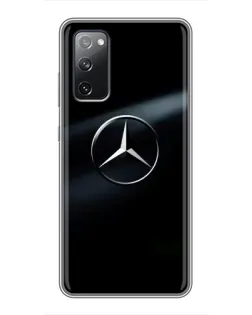 Чехол для Samsung Galaxy S20 FE с картинкой «Mercedes на металле» Чехол для Samsung Galaxy S20 FE с картинкой «Mercedes на металле»