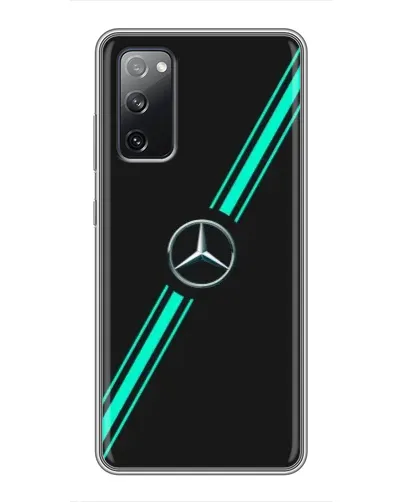 Чехол для Samsung Galaxy S20 FE с картинкой «Спортивные линии Mercedes» Чехол для Samsung Galaxy S20 FE с картинкой «Спортивные линии Mercedes»