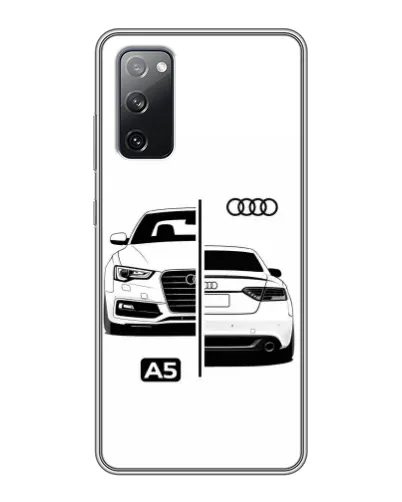 Чохол для Samsung Galaxy S20 FE з картинкою «Audi — контрастний дизайн» Чохол для Samsung Galaxy S20 FE з картинкою «Audi — контрастний дизайн»