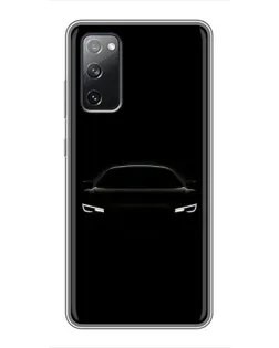 Чохол для Samsung Galaxy S20 FE з картинкою «Погляд Audi у темряві»