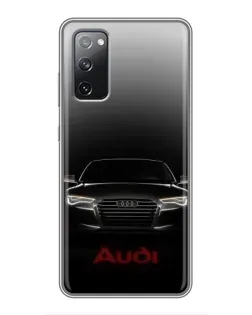 Чохол для Samsung Galaxy S20 FE з картинкою «Audi — градієнтний контур»