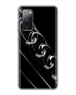 Чохол для Samsung Galaxy S20 FE з картинкою «Audi — абстрактні кільця»