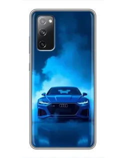 Чохол для Samsung Galaxy S20 FE з картинкою «Audi — блакитна енергія»