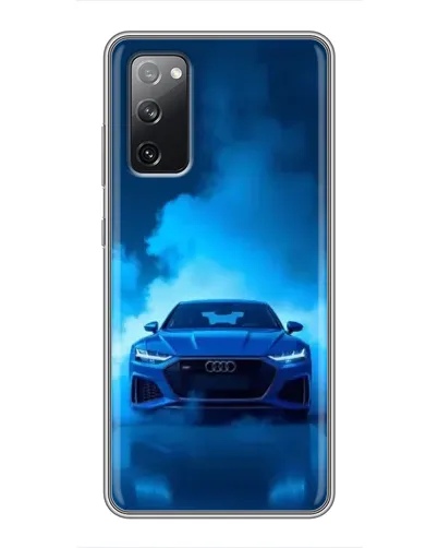 Чохол для Samsung Galaxy S20 FE з картинкою «Audi — блакитна енергія» Чохол для Samsung Galaxy S20 FE з картинкою «Audi — блакитна енергія»