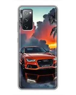 Чохол для Samsung Galaxy S20 FE з картинкою «Audi — захід сонця»