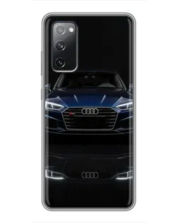 Чохол для Samsung Galaxy S20 FE з картинкою «Audi — нічне відображення»