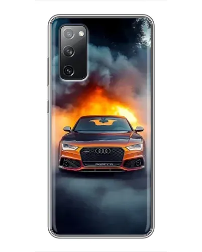 Чохол для Samsung Galaxy S20 FE з картинкою «Audi у вогняному диму» Чохол для Samsung Galaxy S20 FE з картинкою «Audi у вогняному диму»