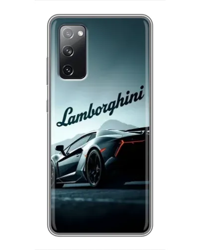 Чехол для Samsung Galaxy S20 FE с картинкой «Классическая надпись Lamborghini» Чехол для Samsung Galaxy S20 FE с картинкой «Классическая надпись Lamborghini»
