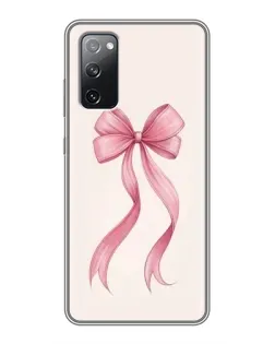 Чехол для Samsung Galaxy S20 FE с картинкой «Розовый бант»
