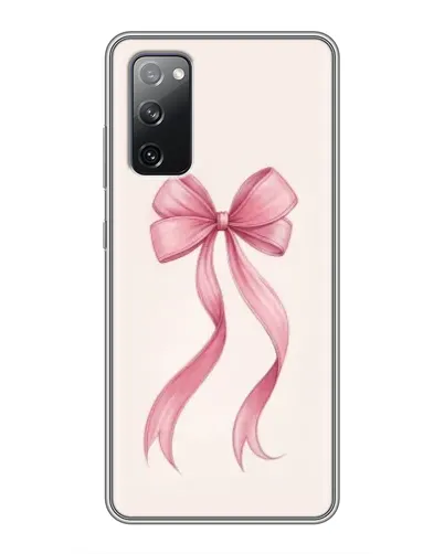 Чехол для Samsung Galaxy S20 FE с картинкой «Розовый бант»