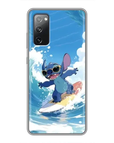 Чехол для Samsung Galaxy S20 FE с картинкой «Стич на волне» Чехол для Samsung Galaxy S20 FE с картинкой «Стич на волне»