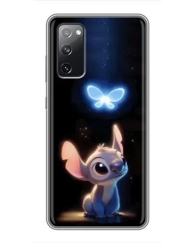 Чехол для Samsung Galaxy S20 FE с картинкой «Сияющий Стич» Чехол для Samsung Galaxy S20 FE с картинкой «Сияющий Стич»