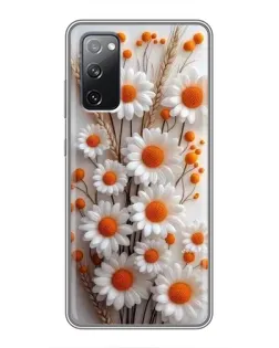 Чехол для Samsung Galaxy S20 FE с картинкой «Белые сухоцветы» Чехол для Samsung Galaxy S20 FE с картинкой «Белые сухоцветы»