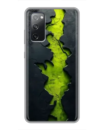 Чехол для Samsung Galaxy S20 FE с картинкой «Салатовый разлом скалы» Чехол для Samsung Galaxy S20 FE с картинкой «Салатовый разлом скалы»