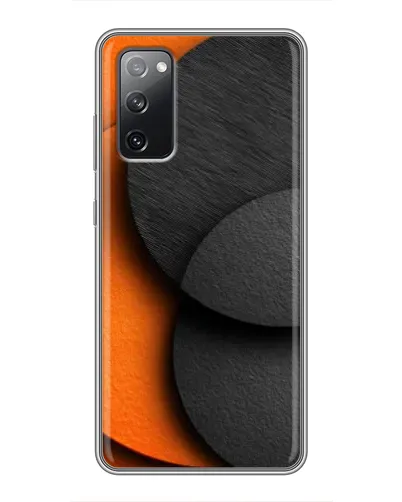 Чехол для Samsung Galaxy S20 FE с картинкой «Геометрия оранжевых кругов» Чехол для Samsung Galaxy S20 FE с картинкой «Геометрия оранжевых кругов»