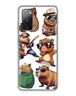 Чохол для Samsung Galaxy S20 FE з картинкою «Круті капібари музиканти» Чохол для Samsung Galaxy S20 FE з картинкою «Круті капібари музиканти»