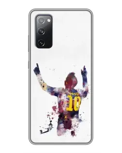 Чохол для Samsung Galaxy S20 FE з картинкою «Акварельний Мессі Барселона» Чохол для Samsung Galaxy S20 FE з картинкою «Акварельний Мессі Барселона»