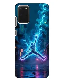 Чехол для Samsung Galaxy S20 Plus с картинкой «Jordan Gold Jumpman»