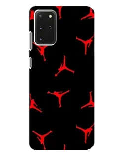 Чехол для Samsung Galaxy S20 Plus с картинкой «Jordan Red Pattern»