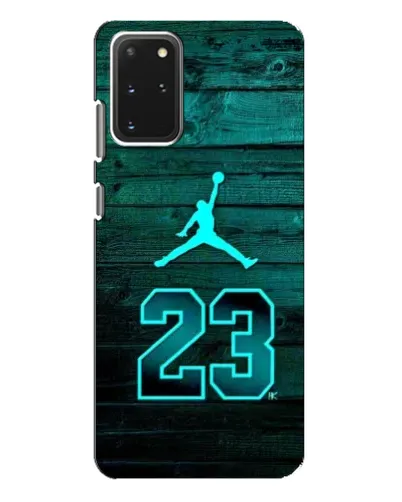 Чехол для Samsung Galaxy S20 Plus с картинкой «Jordan Cyan 23» Чехол для Samsung Galaxy S20 Plus с картинкой «Jordan Cyan 23»