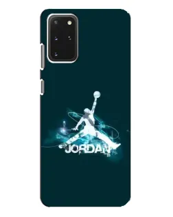 Чехол для Samsung Galaxy S20 Plus с картинкой «Jordan Blue Fire»