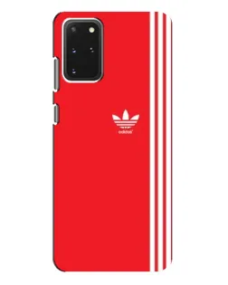 Чехол для Samsung Galaxy S20 Plus с картинкой «Красный минимализм Adidas» Чехол для Samsung Galaxy S20 Plus с картинкой «Красный минимализм Adidas»