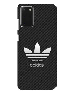 Чехол для Samsung Galaxy S20 Plus с картинкой «Adidas Карбоновая текстура»