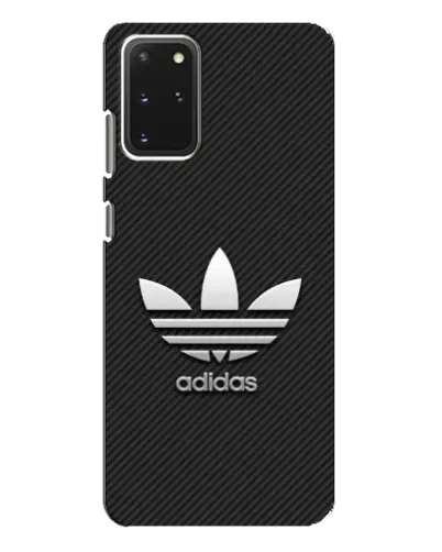 Чехол для Samsung Galaxy S20 Plus с картинкой «Adidas Карбоновая текстура»