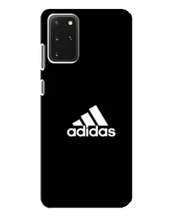 Чехол для Samsung Galaxy S20 Plus с картинкой «Черная классика Adidas»