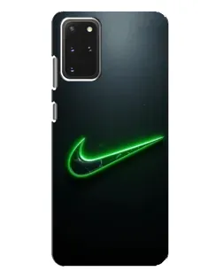 Чехол для Samsung Galaxy S20 Plus с картинкой «Неоновый контур Nike» Чехол для Samsung Galaxy S20 Plus с картинкой «Неоновый контур Nike»