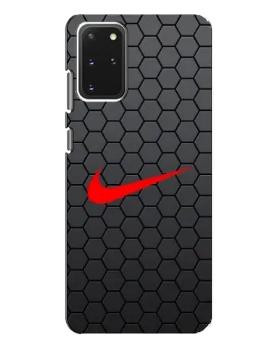 Чехол для Samsung Galaxy S20 Plus с картинкой «Nike — карбоновая сетка»