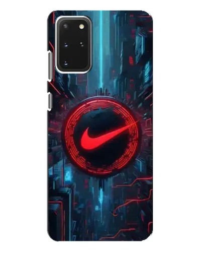 Чехол для Samsung Galaxy S20 Plus с картинкой «Техногенный стиль Nike»