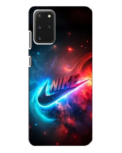 Чехол для Samsung Galaxy S20 Plus с картинкой «Огненный логотип Nike»