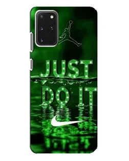 Чехол для Samsung Galaxy S20 Plus с картинкой «Зеленый неоновый Nike»