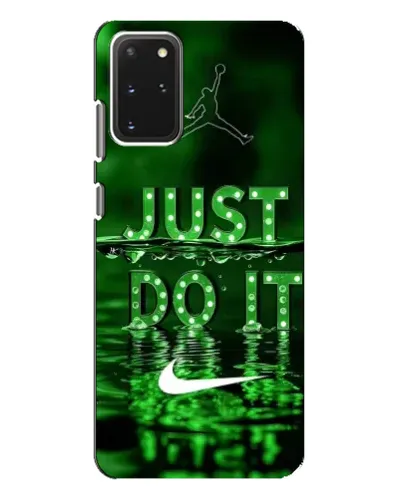 Чехол для Samsung Galaxy S20 Plus с картинкой «Зеленый неоновый Nike»