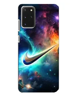 Чехол для Samsung Galaxy S20 Plus с картинкой «Космический Nike Swoosh»