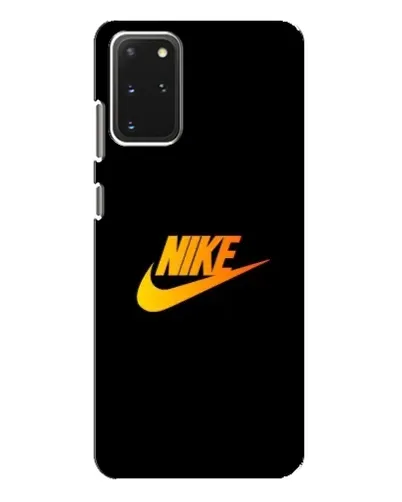 Чехол для Samsung Galaxy S20 Plus с картинкой «Золотой логотип Nike»